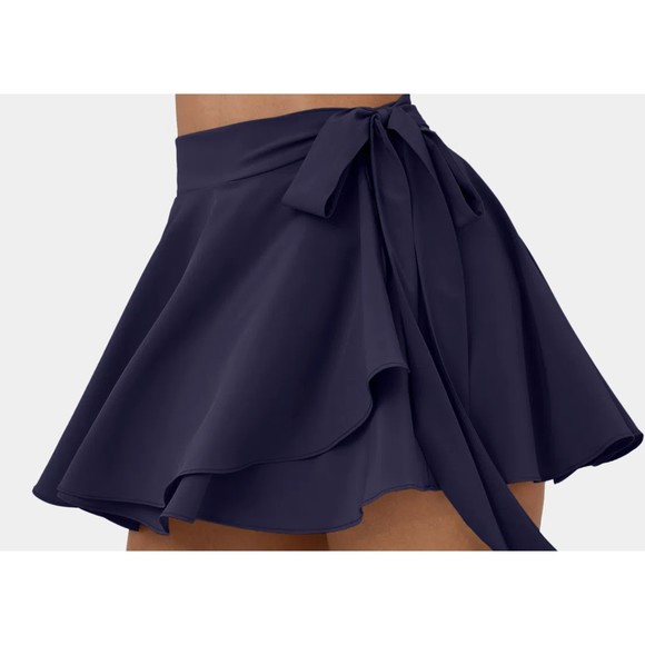 HALARA Skirts Nwt Halara High Waisted Flowy Micro Mini Flare Quick